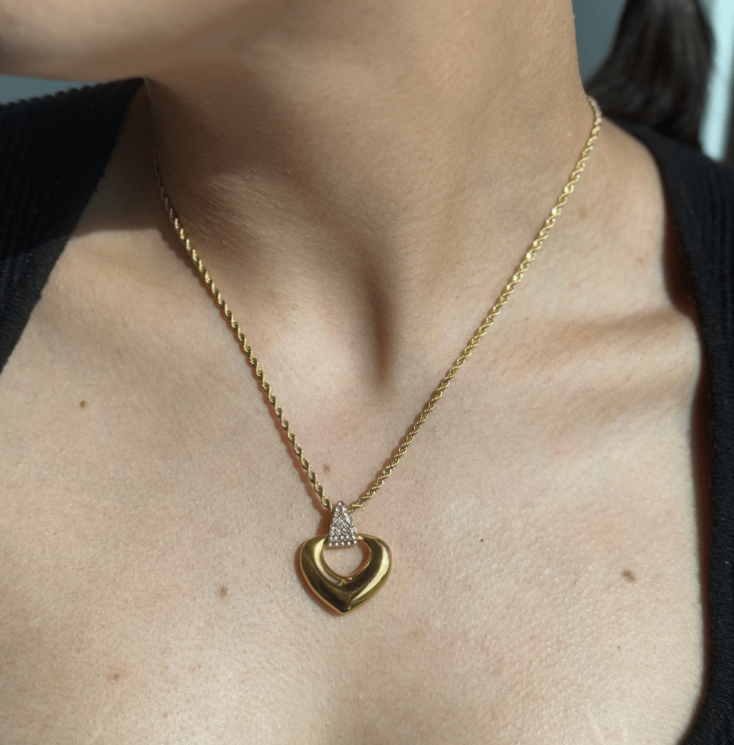 GOLDEN BOLD LUXE NECKLACE - COLLARES - Malandra Jewelry - EUWC213 - JDN0103028