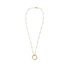 GOLDEN CIRCLE NECKLACE - COLLARES - Malandra Jewelry - VCC233 - 9060