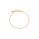 GOLDEN DAZZLE TENNIS BRACELET - PULSERAS - Malandra Jewelry - EUWP215 - JDB0112060 - 1