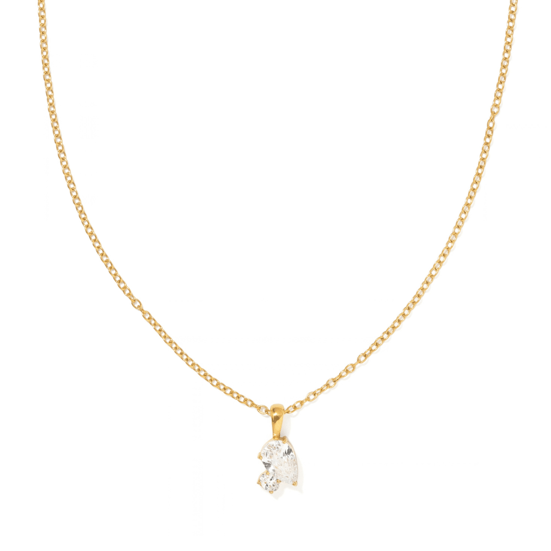 Golden Dewdrop Duo Necklace - COLLARES - Malandra Jewelry - EUWC652-JDN0306125