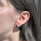 GOLDEN DOT STUDS - ARETES - Malandra Jewelry - ZOA14 - G46179I0Z