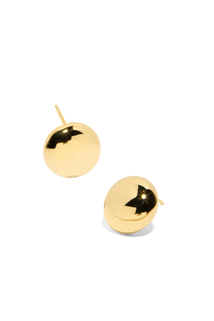 GOLDEN DOT STUDS - ARETES - Malandra Jewelry - ZOA14 - G46179I0Z