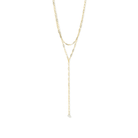 GOLDEN DROP LARIAT NECKLACE - COLLARES - Malandra Jewelry - TC2021