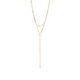 GOLDEN DROP LARIAT NECKLACE - COLLARES - Malandra Jewelry - TC2021