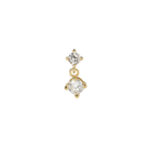 GOLDEN DROP PIERCING - ARETES - Malandra Jewelry - ZTA16