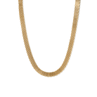 GOLDEN FLAT ICON NECKLACE - COLLARES - Malandra Jewelry - EUWC237 - DZJDN202506231NINA