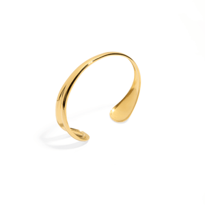 GOLDEN FLOW OPEN - END CUFF - PULSERAS - Malandra Jewelry - EUWP138 - JDBW2410021
