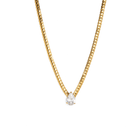 GOLDEN GLEAM DROP NECKLACE - COLLARES - Malandra Jewelry - EUWC209 - JDN0104010