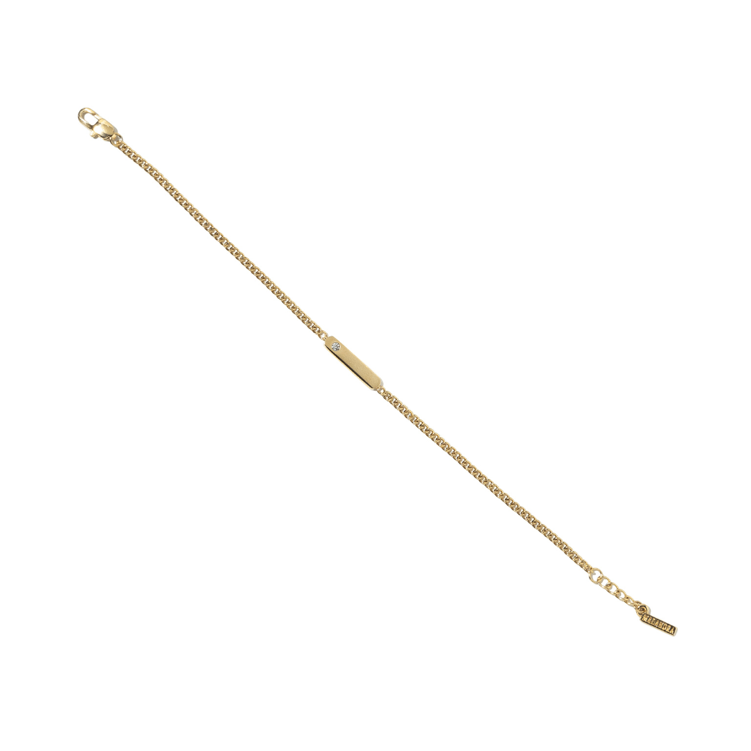 GOLDEN GLEAM PLAQUE BRACELET - PULSERAS - Malandra Jewelry - ZXP11 - B - 3