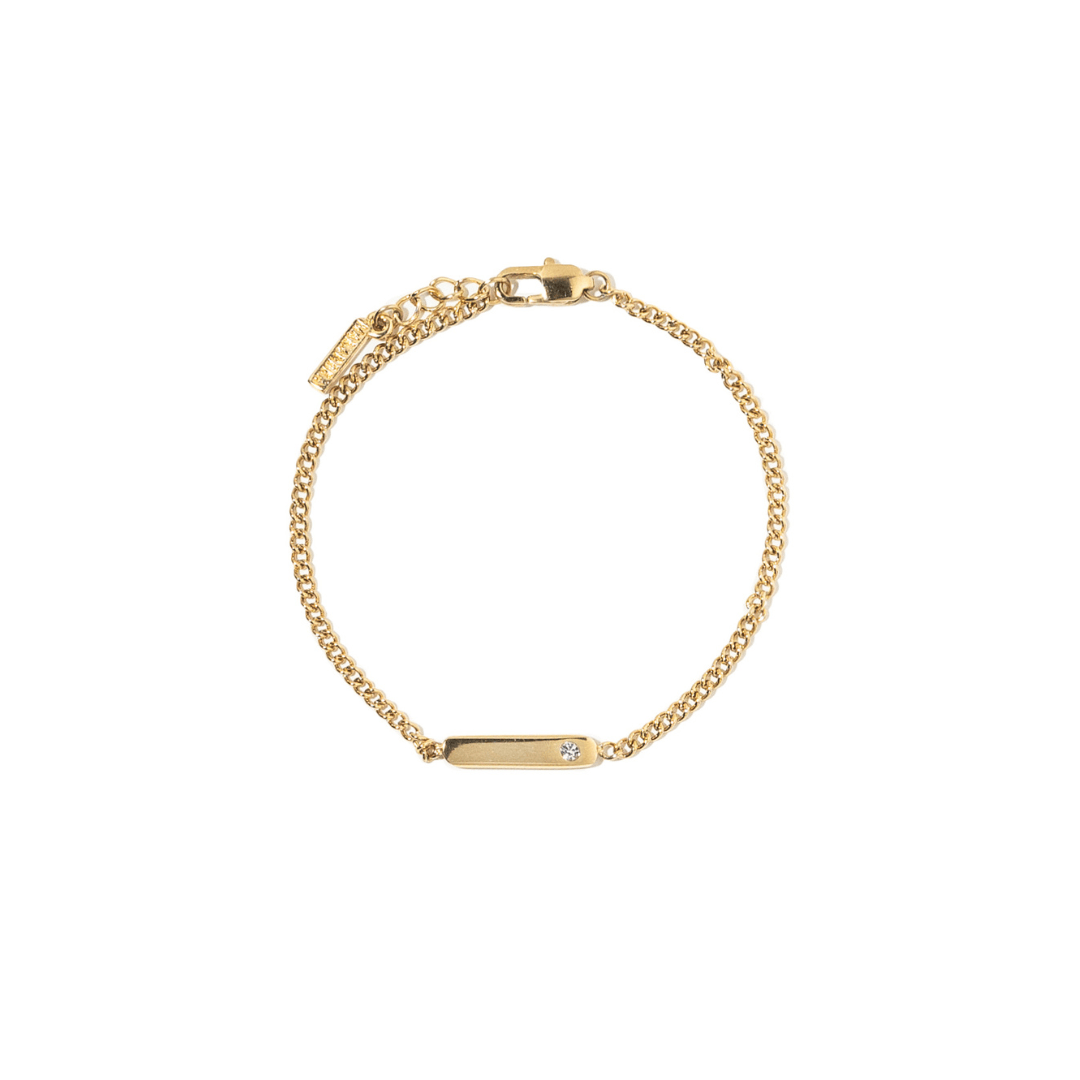 GOLDEN GLEAM PLAQUE BRACELET - PULSERAS - Malandra Jewelry - ZXP11 - B - 3