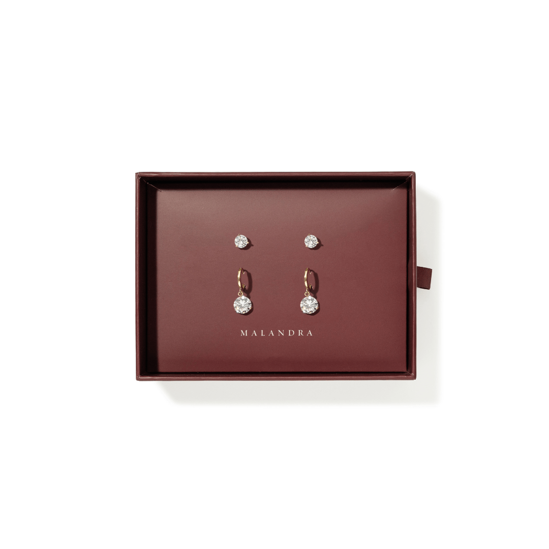 GOLDEN GLOW DUO GIFT SET - SETS DE REGALO - Malandra Jewelry - SET141