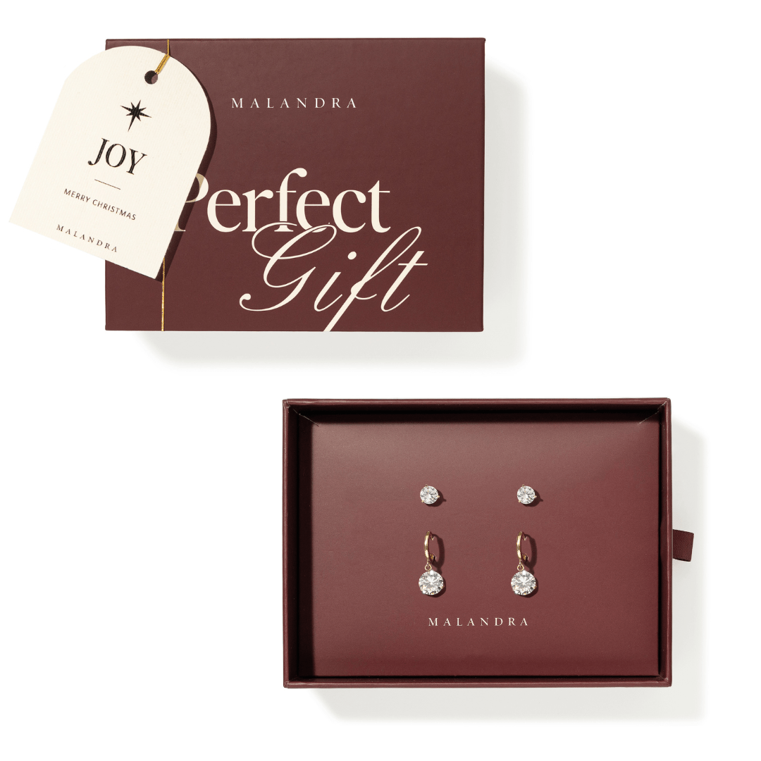 GOLDEN GLOW DUO GIFT SET - SETS DE REGALO - Malandra Jewelry - SET141