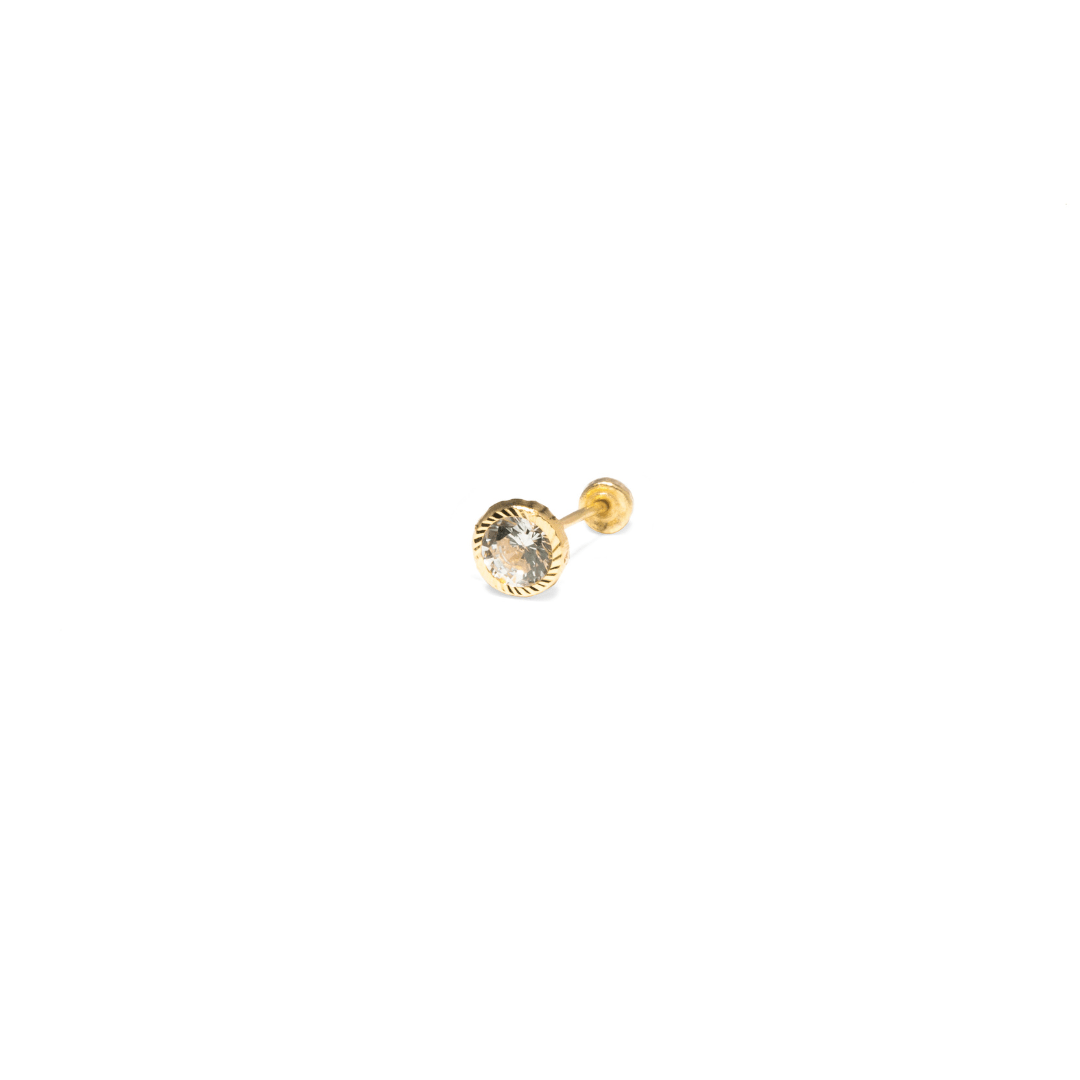 GOLDEN HALO PIERCING - ARETES - Malandra Jewelry - KMA23 - 10085