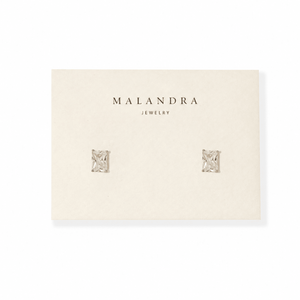 GOLDEN HOUR LUXE STUDS - ARETES - Malandra Jewelry - ZWA40-QX02213Y