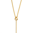GOLDEN LINK LARIAT NECKLACE - COLLARES - Malandra Jewelry - TC2019