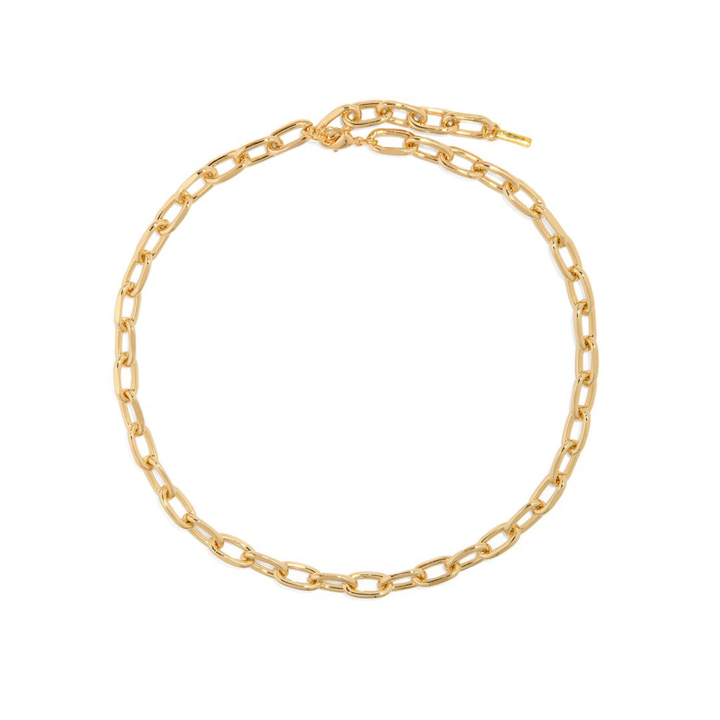 GOLDEN LINKS CHAIN - COLLARES - Malandra Jewelry - TC1737