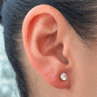 GOLDEN LUX STUDS - ARETES - Malandra Jewelry - ZWA88-QX05070Y