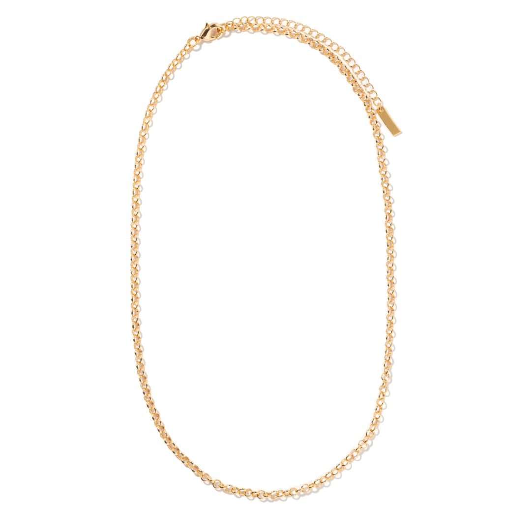 GOLDEN LUXE CHAIN 45 CM - COLLARES - Malandra Jewelry - TC1922-115-1032-D-1 KT