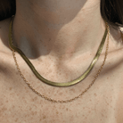 GOLDEN LUXE LAYER NECKLACE - COLLARES - Malandra Jewelry - TC2003
