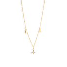 GOLDEN MILANO STARLIGHT NECKLACE - COLLARES - Malandra Jewelry - ERC130 - 60309550019C