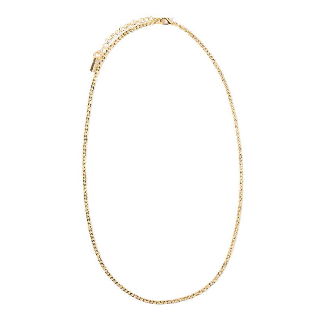 GOLDEN MINI CHAIN 45 CM - COLLARES - Malandra Jewelry - TC1921-712245