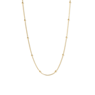 GOLDEN MINI SPHERES NECKLACE - COLLARES - Malandra Jewelry - ZXC2 - T001012697