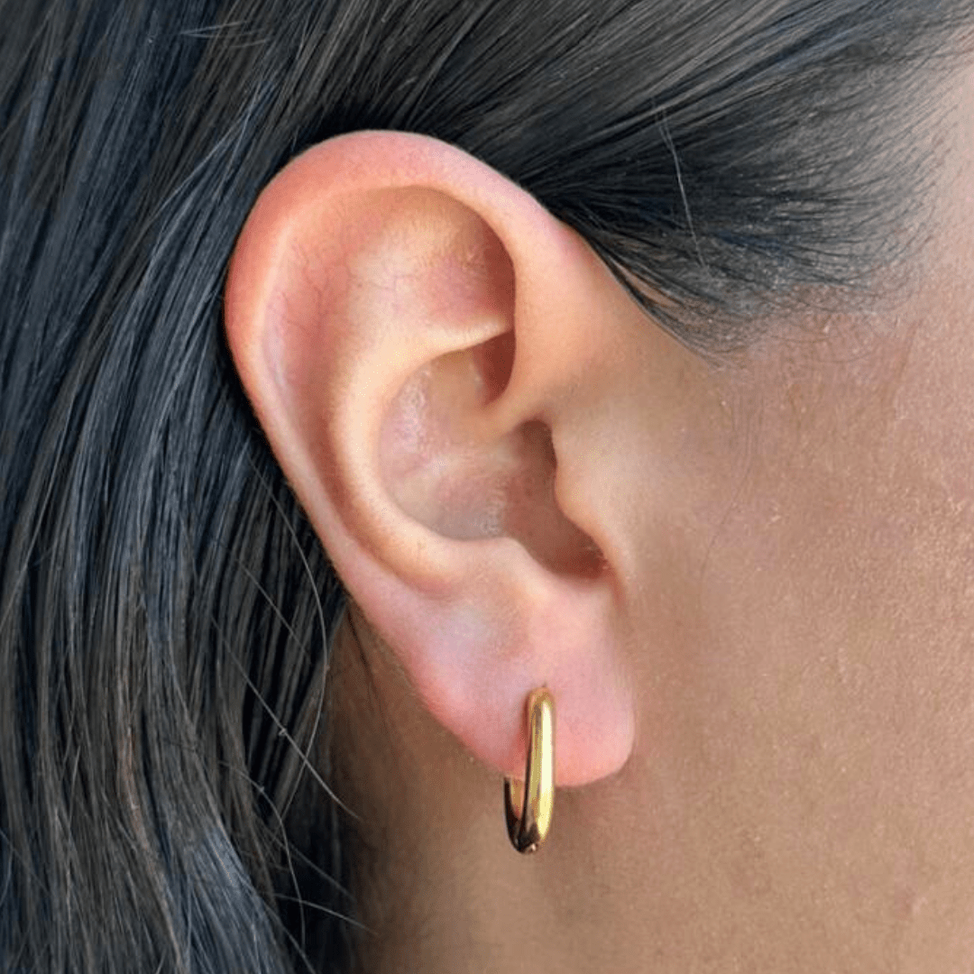 GOLDEN MIX EARRINGS SET - ARETES - Malandra Jewelry - EUWA233 - JDE2409023