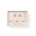GOLDEN MOM ORCHID GIFT SET - SETS DE REGALO - Malandra Jewelry - SET218-ICA545/ICP571