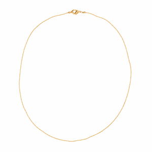 GOLDEN NECKLACE 45cm - COLLARES - Malandra Jewelry - EYHC184.D