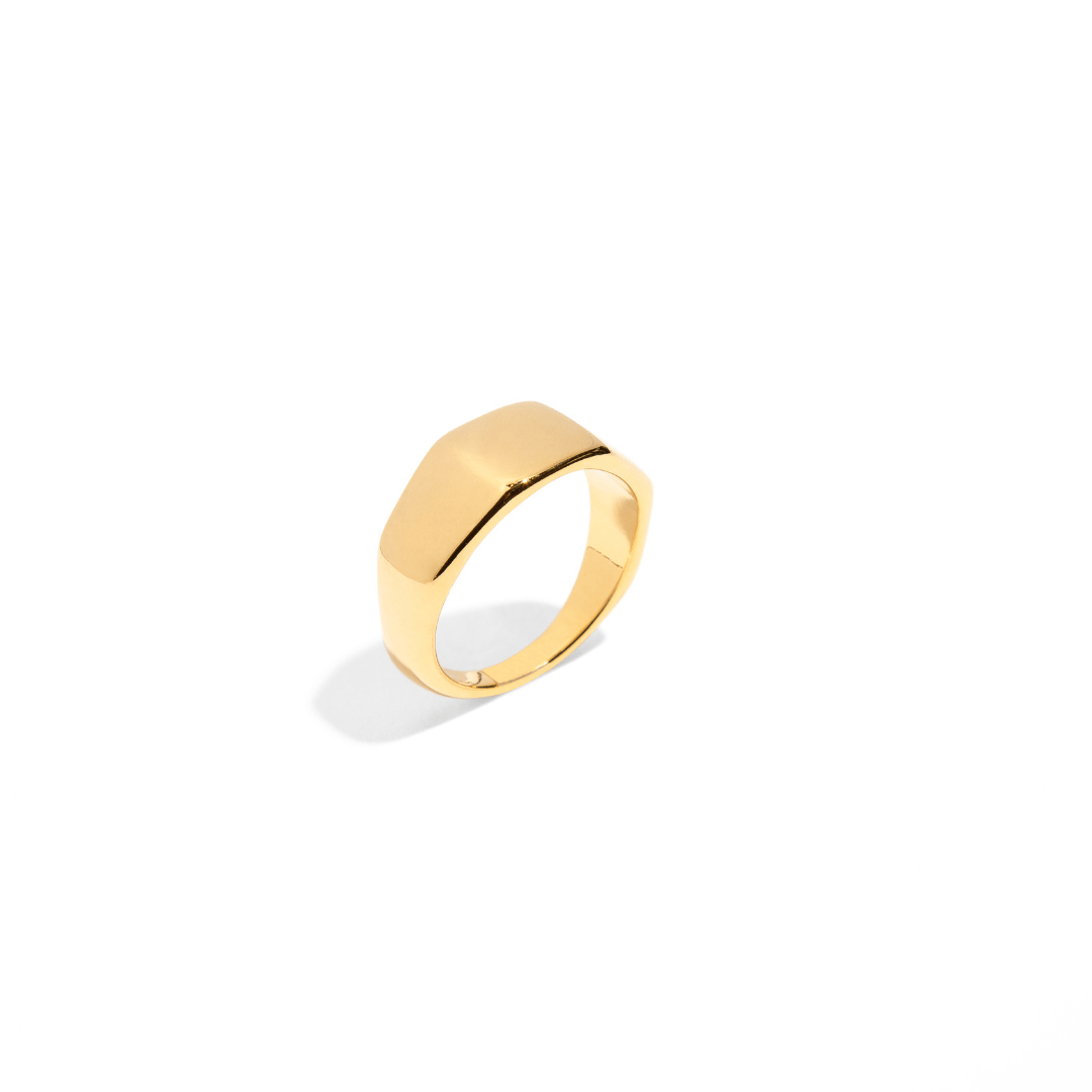 GOLDEN NOVA RING - ANILLOS - Malandra Jewelry - ZZR1.6 - R02257J