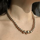 GOLDEN ORB LUXE NECKLACE - COLLARES - Malandra Jewelry - FBC424 - JCL0059 - 14