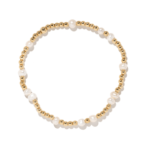 Golden Pearl Lustre Bracelet - PULSERAS - Malandra Jewelry - TP2590