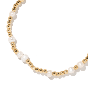 Golden Pearl Lustre Bracelet - PULSERAS - Malandra Jewelry - TP2590