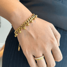 GOLDEN POP GLOW BRACELET - PULSERAS - Malandra Jewelry - EUWP231 - JDWB2302014