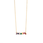 GOLDEN RAINBOW NECKLACE - COLLARES - Malandra Jewelry - XBC168 - BJNA083 GDMLT