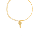 GOLDEN SERENA KEY BRACELET - PULSERAS - Malandra Jewelry - EAWP102 - MMB33