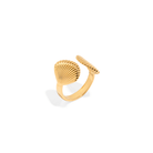 GOLDEN SHELL RING - ANILLOS - Malandra Jewelry - EUWR196 - JDRW2406012