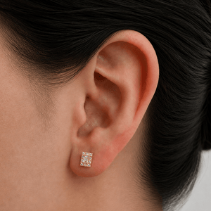 Golden Shimmer Earrings Set - ARETES - Malandra Jewelry - ZWA181-QX00855Y2