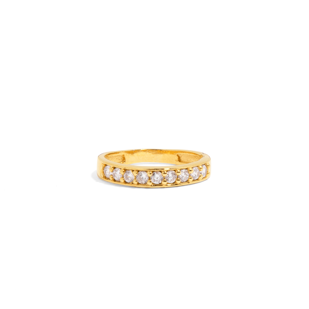 GOLDEN SHINE DAZZLE RING - ANILLOS - Malandra Jewelry - VCR248.4 - 2013 - 4