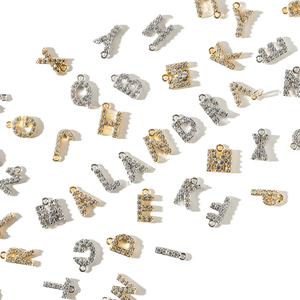 GOLDEN SPARK INITIAL CHARM - DIJES - Malandra Jewelry - TD1942.A