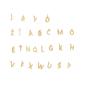 GOLDEN SPARK INITIAL CHARM - DIJES - Malandra Jewelry - TD1942.B