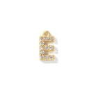 GOLDEN SPARK INITIAL CHARM - DIJES - Malandra Jewelry - TD1942.E