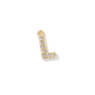 GOLDEN SPARK INITIAL CHARM - DIJES - Malandra Jewelry - TD1942.L