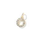 GOLDEN SPARK INITIAL CHARM - DIJES - Malandra Jewelry - TD1942.O