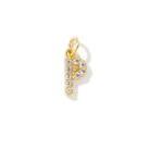 GOLDEN SPARK INITIAL CHARM - DIJES - Malandra Jewelry - TD1942.P