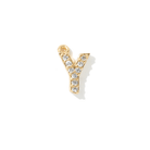 GOLDEN SPARK INITIAL CHARM - DIJES - Malandra Jewelry - TD1942.Y