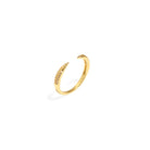 GOLDEN SPARK OPEN MILANO RING - ANILLOS - Malandra Jewelry - EAWR78 - M240419000198