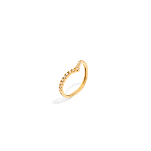 GOLDEN SPARK V RING - ANILLOS - Malandra Jewelry - VCR243.4 - 2012 - 4