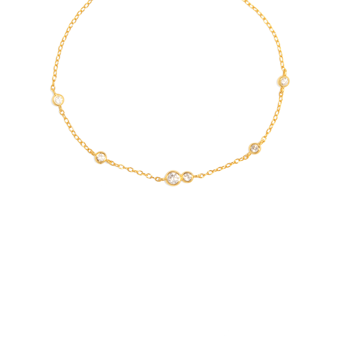 GOLDEN SPARKLING BRACELET - PULSERAS - Malandra Jewelry - ERP135 - 60603161434C