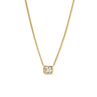 GOLDEN SQUARE ICON NECKLACE - COLLARES - Malandra Jewelry - EUWC240 - DZJDN202506235NINA
